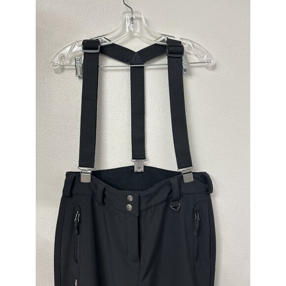 Killtec Ski Snow Pants Women's Size 8 Level 5 Detachable Straps Black Waterproof - Picture 4 of 13